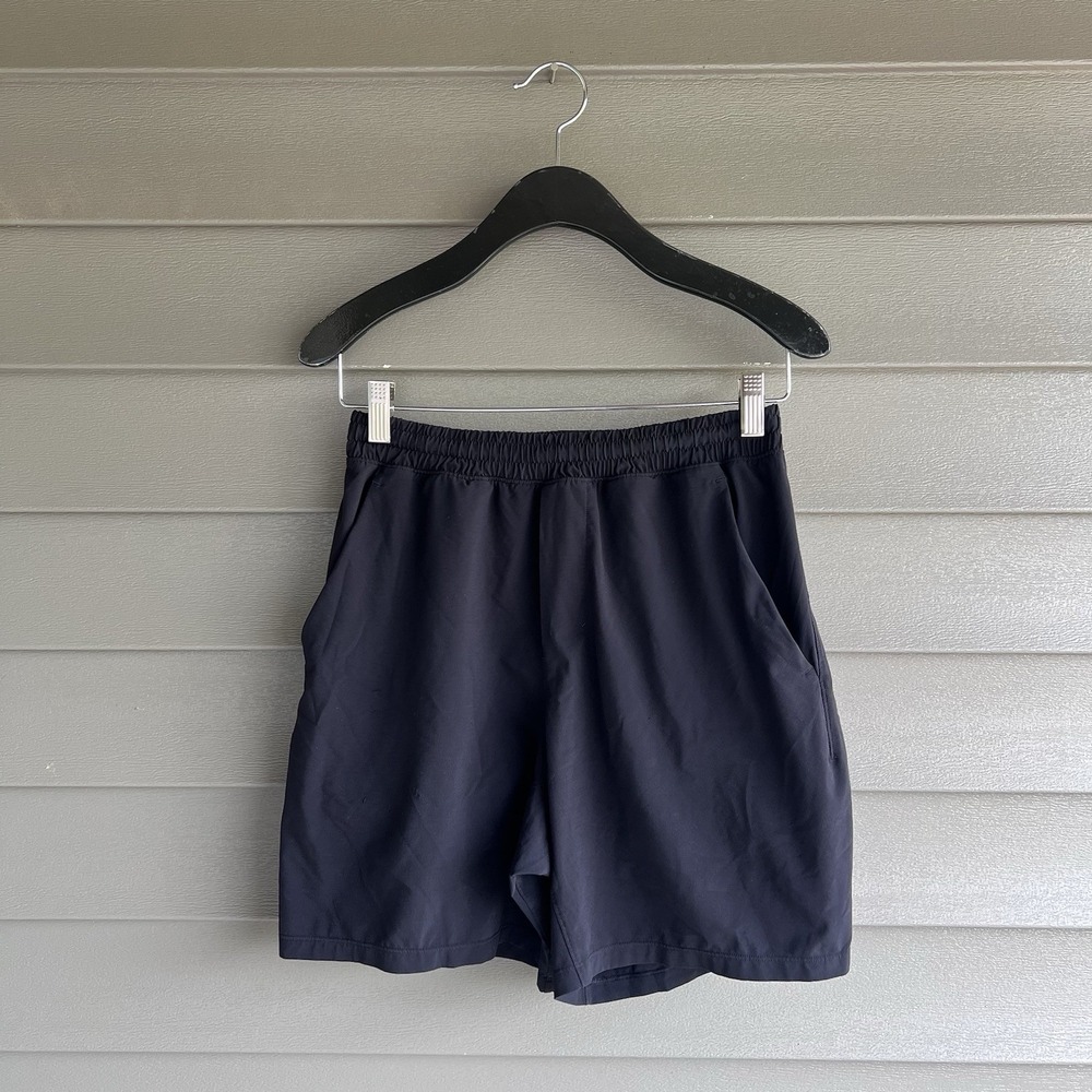 Lululemon Men's Black Athletic Shorts Drawstring